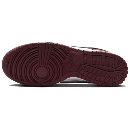Nike Dunk Кожа Замша Низкие Кроссовки для Скейтбординга Унисекс Умбра