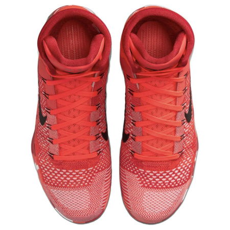 Nike Kobe 9 Elite Protro Рождество Удобные Круглые Пальцы Устойчивые к Износу Дышащие Высокие Баскетбольные Кроссовки