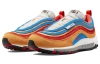 Nike Air Max 97 Vintage Low Top Повседневные Беговые Кроссовки Мужские Желто-Красно-Синие