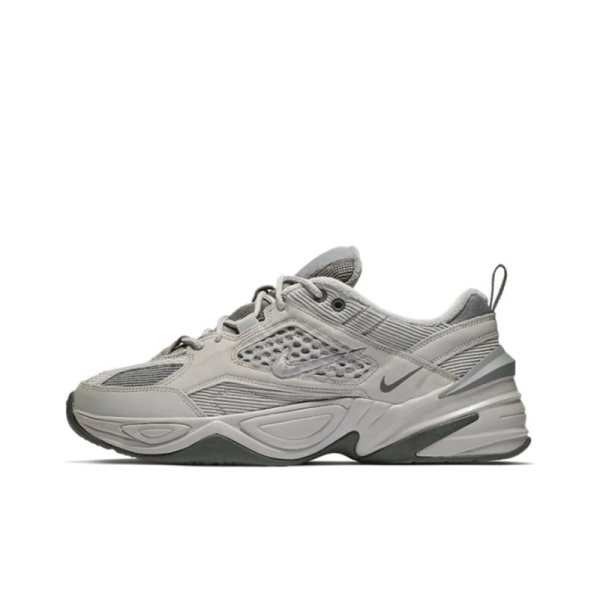 Nike M2K Tekno Дышащие Низкие Кеды для Детей Lifestyle Обувь Дымчато-Серый
