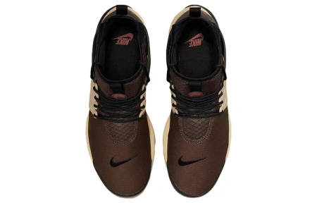 Nike Air Presto MID Utility MID Топ Повседневная обувь Мужская Темно-коричневая