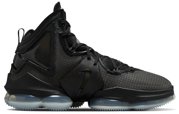 Nike Lebron 19 EP High Топ Баскетбольные кроссовки для игры Унисекс Черный Азиатская версия