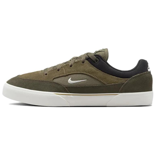 Nike SB MALOR противоскользящие устойчивые к истиранию низкие кеды для скейтбординга унисекс оливково-зеленые