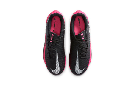 Nike Phantom GT ACADEMY MG GS Low Детские футбольные бутсы Черные Розовые