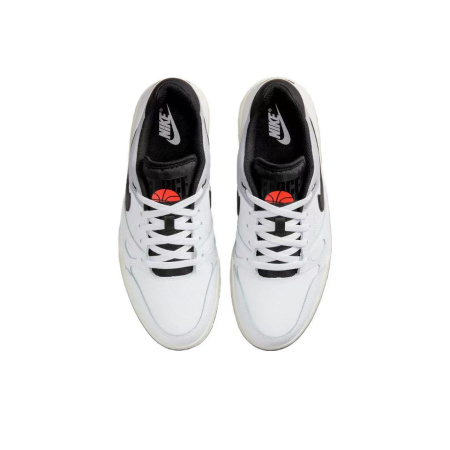 Nike Full Force Low Slip Resistant Abrasion Resistant Низкие Кроссовки для скейтбординга Мужские Белый Черный
