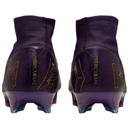 Килиан Мбаппе X Nike Mercurial Superfly 10 Elite FG Твердый Грунт Противоскользящий Устойчивый к Износу