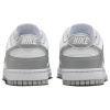 Nike Dunk Slip-Resistant Abrasion-Resistant Low-Top Скейтборд Кроссовки Женские Серый Белый