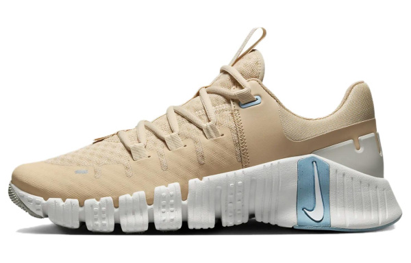 Nike Free Metcon 5 противоскользящие устойчивые к истиранию низкие кроссовки для тренировок женские бежевые