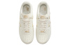 Nike Air Force 1 Мини Золотой Спилок Коровья Кожа Устойчивая к Износу Низкие Кроссовки для Скейтбординга Женские