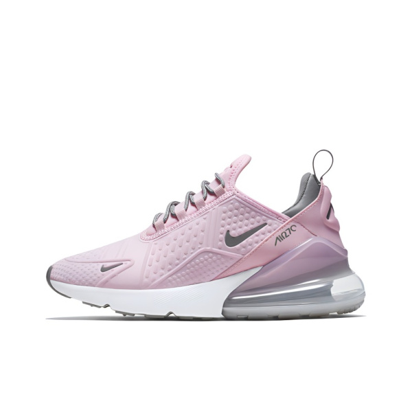 Nike Air Max 270 Легкий Низкий Беговые Кроссовки Женские Розовые