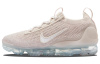 Nike VaporMax Flyknit Сетка Текстиль Низкие Повседневные Беговые Кроссовки Женские Розовые Белые
