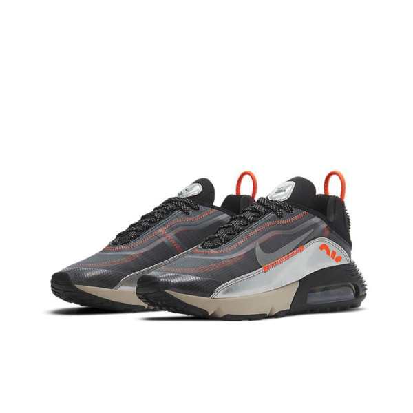 Nike Air Max 2090 Текстиль Синтетическая кожа Низкий верх Повседневные беговые кроссовки Женские