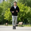 Nike Air Max 270 Ткань Низкий Топ Мужской Черный