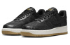 Nike Air Force 1 'Черный Ostrich' Низкие Кроссовки для скейтбординга Женские Черные