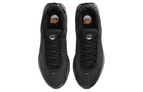 Nike Air Max DN Устойчивая к истиранию Низкая Повседневная Обувь Женская Черная Фиолетовая