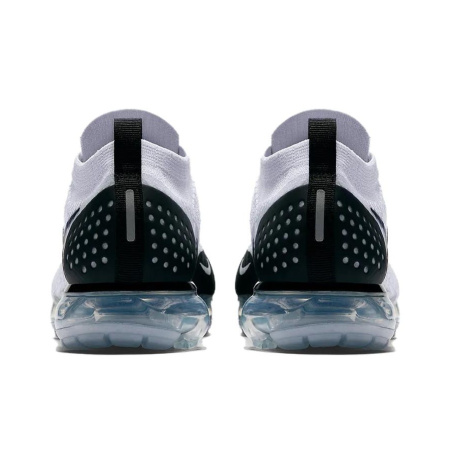 Nike VaporMax Flyknit 2 Low Беговые кроссовки Мужские Черно-белые