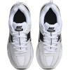 Nike Амортизация Износостойкие Низкие Кроссовки для Беговых Занятий Детские Бело-Серые
