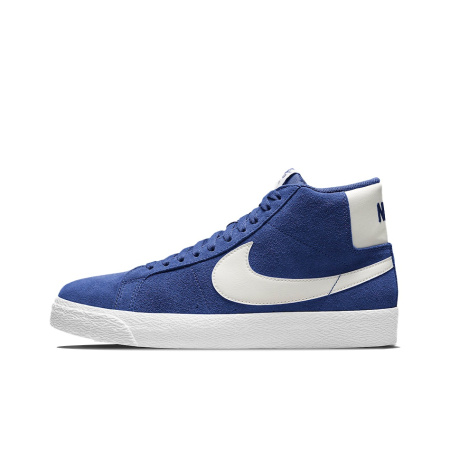Nike SB Blazer SB Кожа Покрытие Противоскользящие Устойчивые к Износу Легкий Верх Кроссовки для Скейтбординга Унисекс