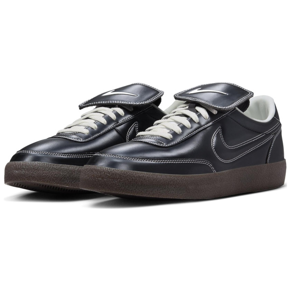 Nike Killshot 2 Синтетическая кожа Низкие кеды для скейтбординга Унисекс Черные