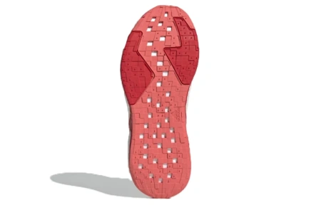Adidas X9000l4 Ткань Амортизация Противоскользящие Дышащие Низкие Повседневные Беговые Кроссовки Женские Белые Красные