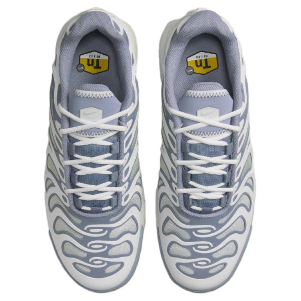 Nike Air Max Plus Износостойкий Дышащий Низкий Верх Повседневная Обувь Женская Белый Синий