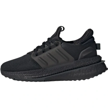 Adidas X_PLRBOOST Anti KICK и Устойчивые к Износу Низкие Кроссовки для Беговых Занятий для Подростков Черного Цвета