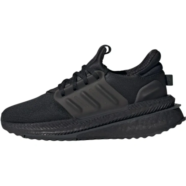 Adidas X_PLRBOOST Anti KICK и Устойчивые к Износу Низкие Кроссовки для Беговых Занятий для Подростков Черного Цвета