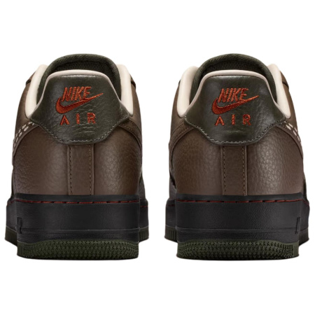 Nike Air Force 1 Дышащая Скейтборд Обувь Мужская Коричнево-Зеленая