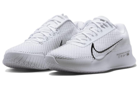 Nike Air ZOOM VAPOR 11 Противоскользящие Устойчивые к истиранию Низкие Кроссовки для тенниса Женские Белые
