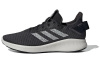 Adidas SenseBounce+ Нескользящие Легкие Низкие Повседневные Беговые Кроссовки Женские Черные Серые