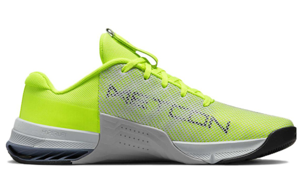Nike Metcon 8 Удобные Амортизирующие Противоскользящие Низкие Кроссовки для Тренировок Мужские Серые Зеленые