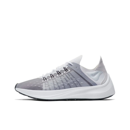 Nike EXP X14 Амортизация Противоскользящие Низкие Кроссовки для Бега на Дистанцию Женские Белые