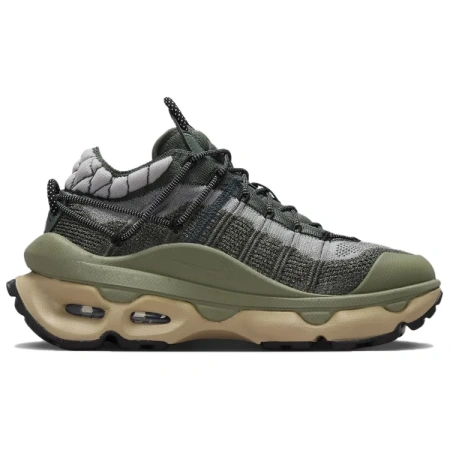 Nike Air Max flyknit Venture Устойчивая к истиранию Низкая Повседневная Обувь Женская Зеленая