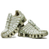 Nike Shox TL Series Противоскользящие Устойчивые к износу Низкие Повседневные Беговые Кроссовки Женские Зеленые