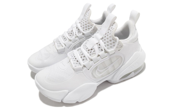 Nike Air Max ALPHA Износостойкие Низкие Кроссовки для тренировок Мужские Чисто Белые