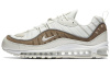 Nike Air Max 98 Комфортные Легкие Низкие Беговые Кроссовки Мужские Белые