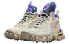 Off Белый X Nike Air Terra Forma Мода Высокие Кеды Уличная Обувь Мужская Экрю