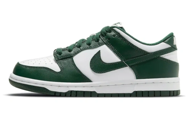 Nike Dunk Varsity Varsity Green Низкие Детские Скейтбординговые Кроссовки Белый Зеленый Унисекс