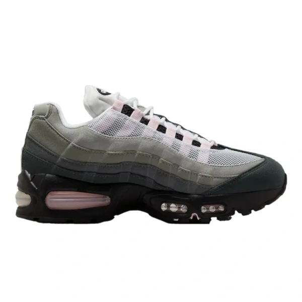 Nike Air MAX 95 Low Топ Повседневные Беговые Кроссовки Женские Серый Розовый