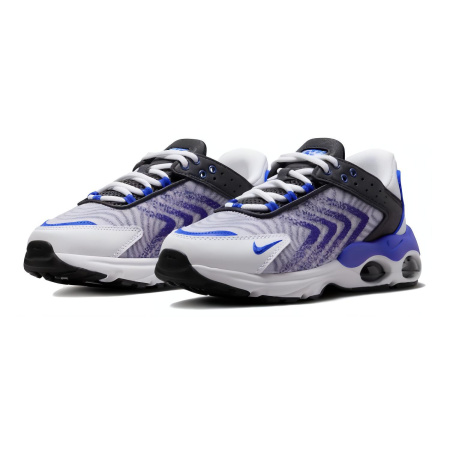 Nike Air Max TW Амортизация Износостойкие Низкие Кеды для Детей Lifestyle Черные Синие Подростковые