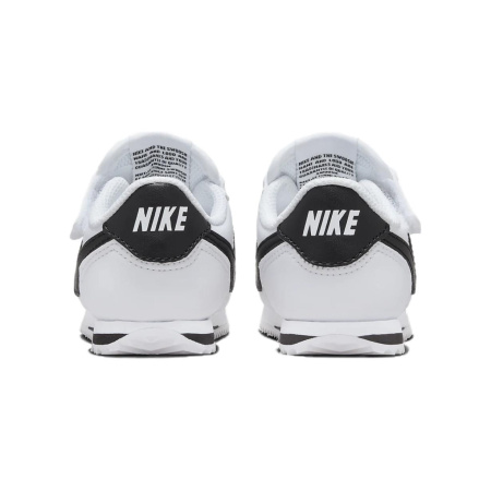 Nike Cortez EasyOn Удобная и Легкая Устойчивая к Износу Низкая Обувь для Малышей Белая Черная для Младенцев и Малышей