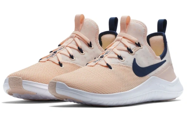 Nike Free TR Амортизаторы Устойчивые к истиранию Низкий Топ Кроссовки для тренировок Женские Пыльно-розовый