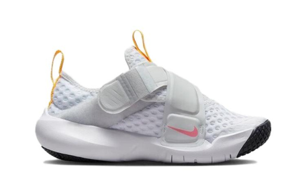 Nike Flex Advance Бразилия Ps Anti KICK Амортизация Низкий Верх Детские Беговые Кроссовки Белый