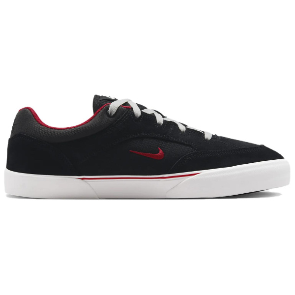 Nike SB MALOR противоскользящие устойчивые к истиранию низкие кеды для скейтбординга унисекс черные