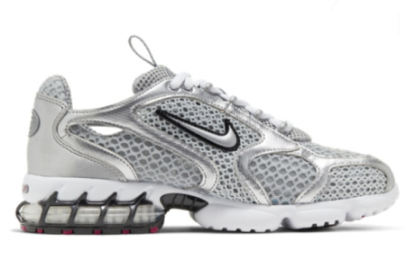 Nike Air Zoom Spiridon Cage 2 Сетка Текстиль Спортивный Амортизация Низкий Топ Повседневная Обувь Женская