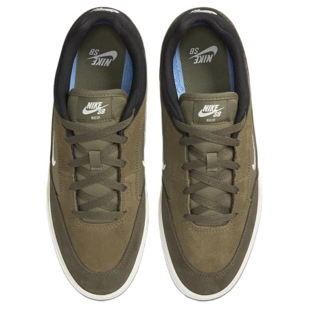 Nike SB MALOR противоскользящие устойчивые к истиранию низкие кеды для скейтбординга унисекс оливково-зеленые