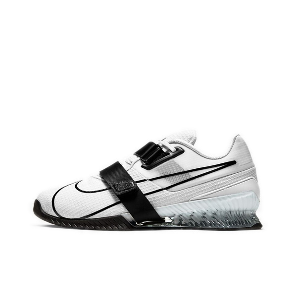 Nike Romaleos 4 Мода Низкие Кроссовки для Тренировок Унисекс Белый Черный