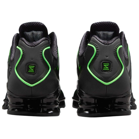 Nike Shox TL Series Low Топ Детские Лайфстайл Кроссовки Черный Зеленый Унисекс
