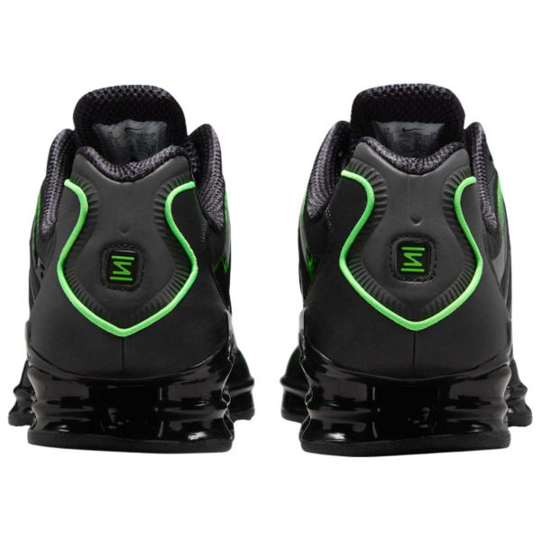 Nike Shox TL Series Low Топ Детские Лайфстайл Кроссовки Черный Зеленый Унисекс