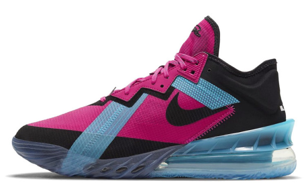 Nike Lebron 18 Low 'Fireberry' Джеймс 18 Южный пляж Амортизация Устойчивость к истиранию Покрытие Поддержка Низкий верх